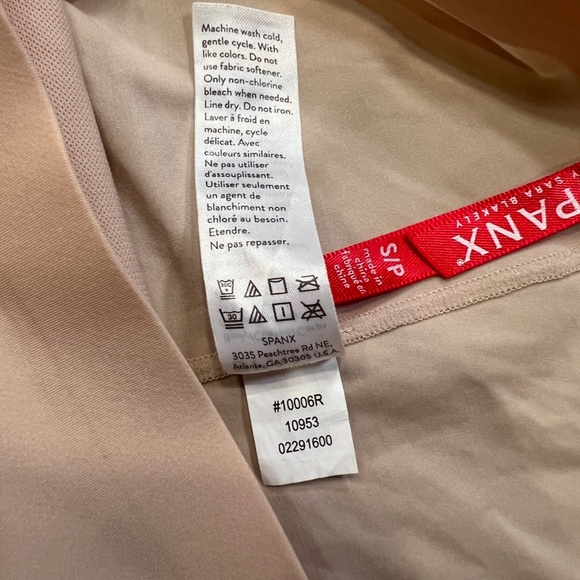 Spanx Thintastic 2.0 High-Waisted Mid-Thigh Short, Nude, Sz S, Shapewear - Picture 5 of 9